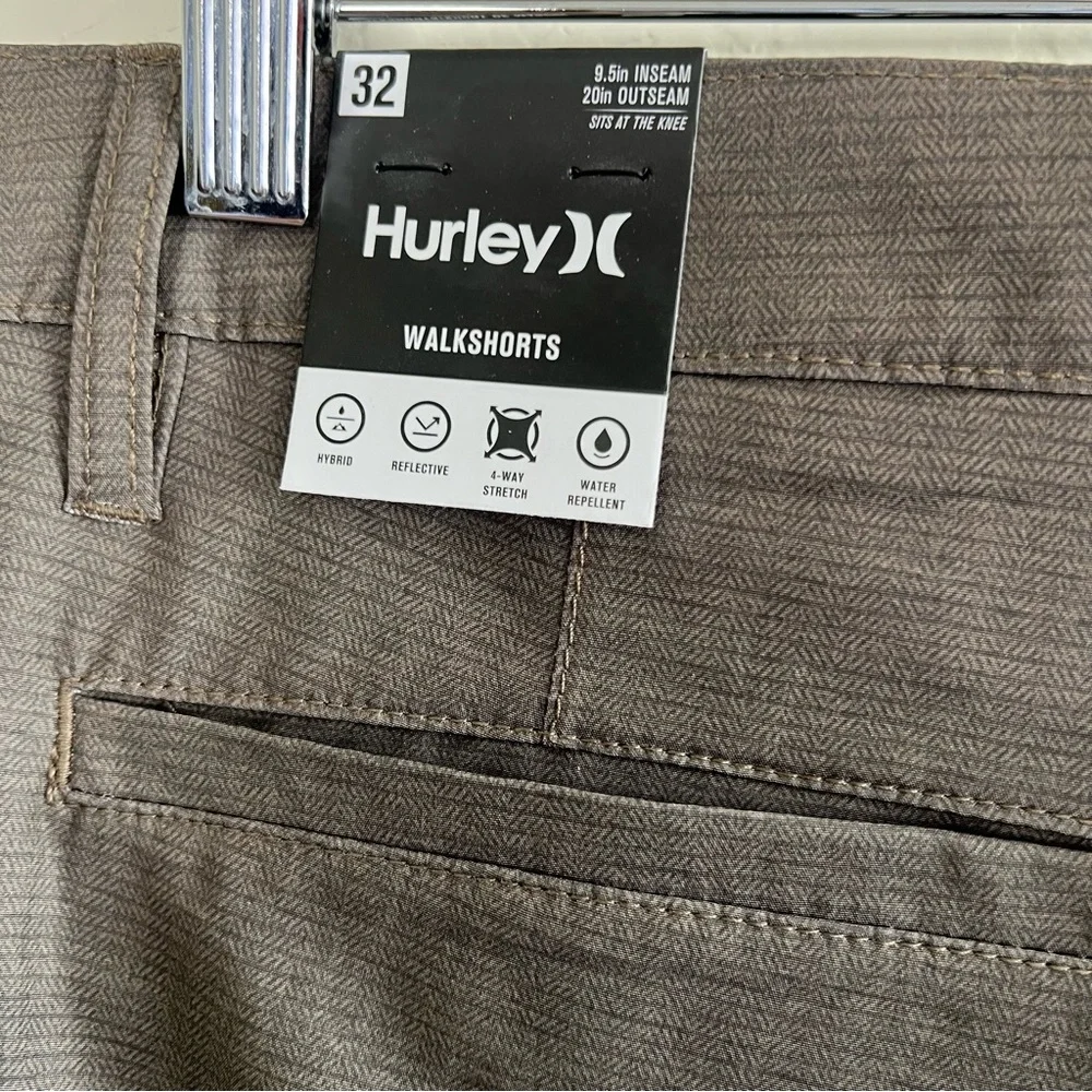 NWT Hurley men’s walkshorts board shorts size 32